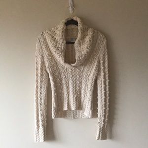 DKNY cowl neck sweater